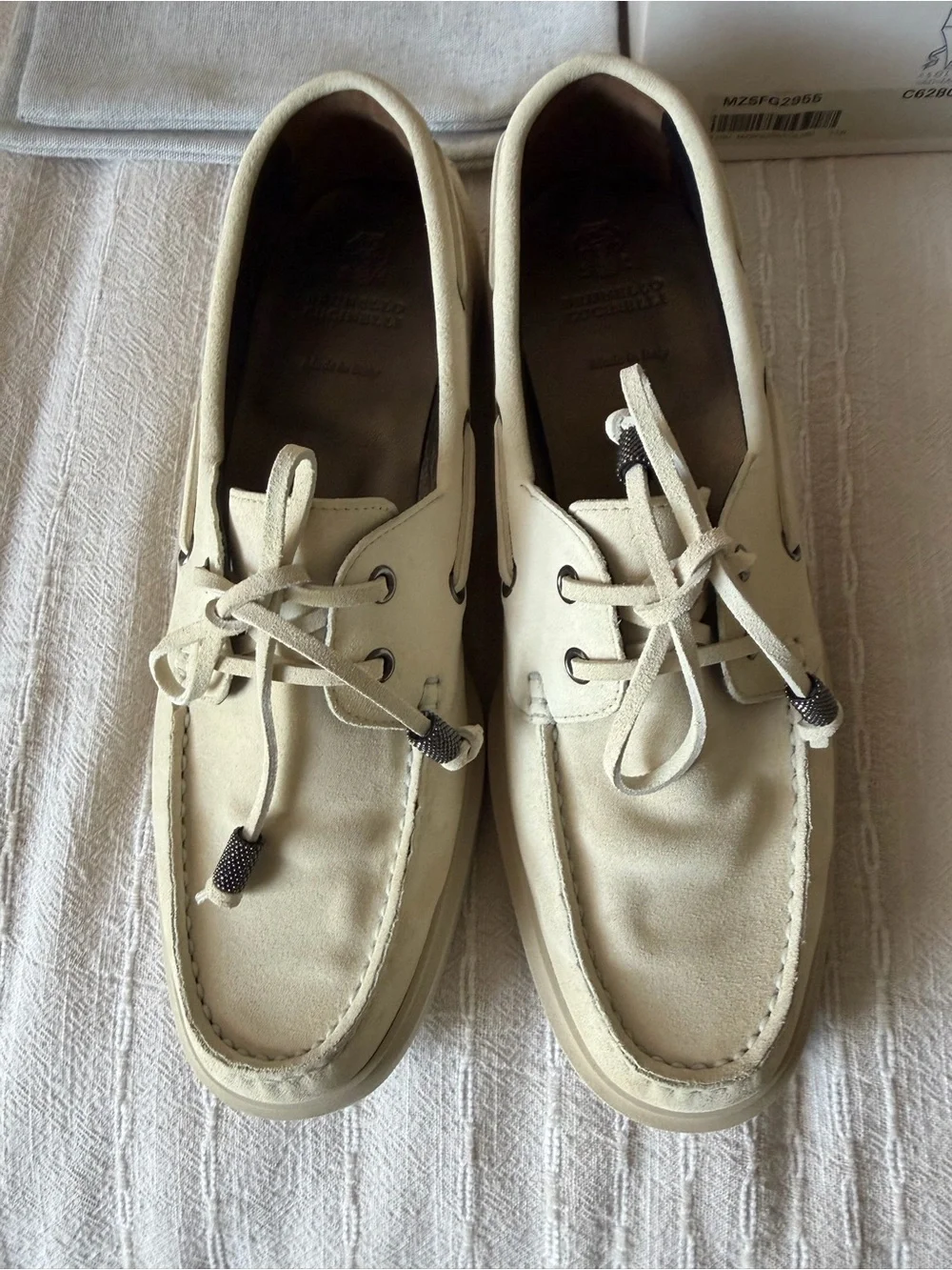 Brunello Cucinelli Classic Suede Boat Loafers Very good condition